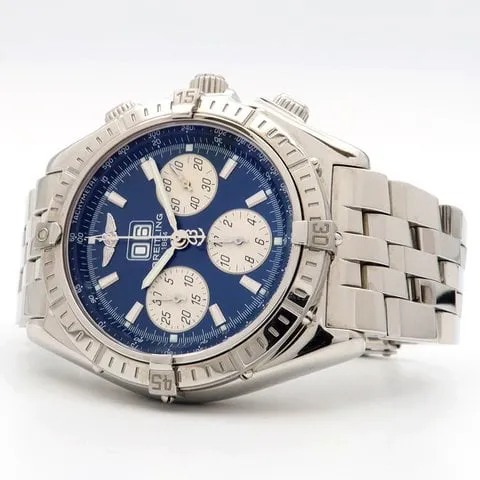 Breitling Crosswind Special A44355 44mm Stainless steel Blue