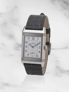 Jaeger-LeCoultre Reverso Duoface 213.8.D4 Stainless steel Silver