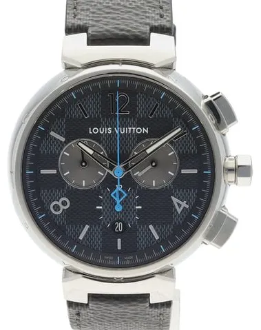 Louis Vuitton QA094Z 42mm Stainless steel Black