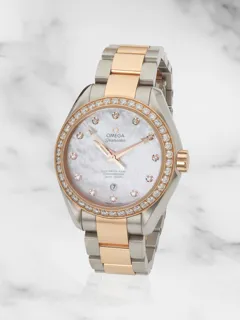 Omega Aqua Terra 231.25.34.20.55.005 Sedna gold White