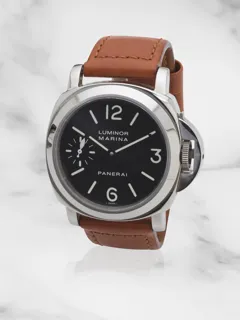 Panerai Luminor Marina PAM000001 Stainless steel Black