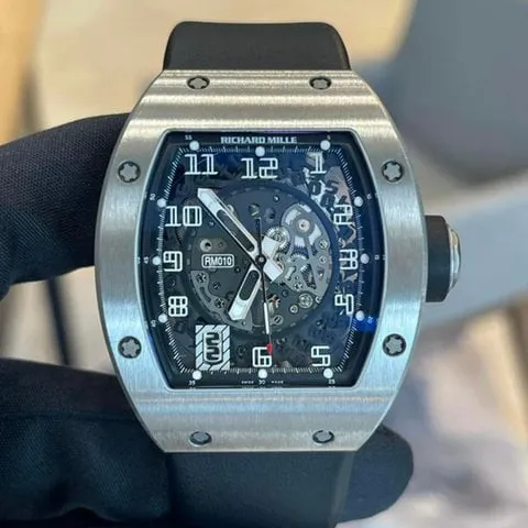 Richard Mille RM 010 RM 010 48mm Titanium Transparent