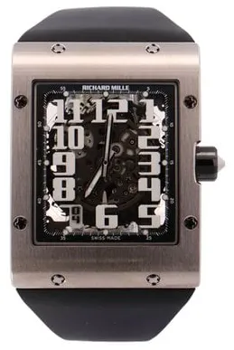 Richard Mille RM 016 RM 016 38mm White gold Transparent