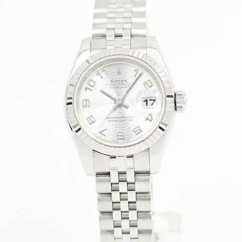 Rolex Lady-Datejust 179174 26mm White gold Silver