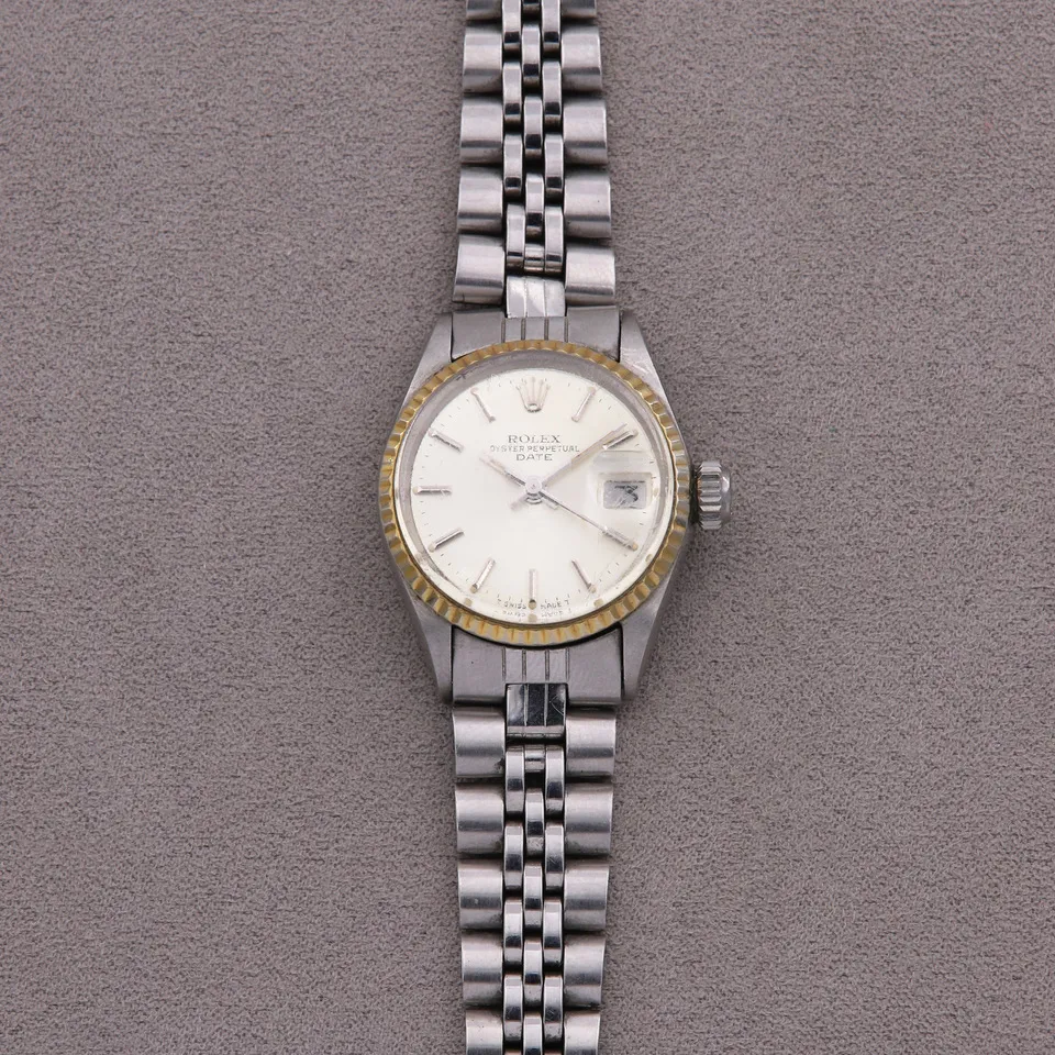 Rolex Datejust 6517 24mm Stainless steel White