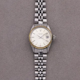 Rolex Oyster Perpetual Date 6517 Stainless steel White