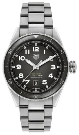 TAG Heuer Autavia WBE5114.EB0173 42mm Stainless steel Black