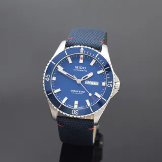 Mido Ocean Star M026430A Stainless steel Blue