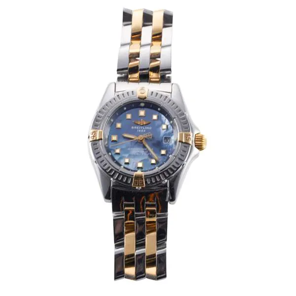 Breitling Galactic B71340 29mm Yellow gold and Stainless steel Mother-of-pearl