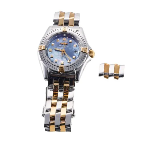 Breitling Galactic B71340 29mm Yellow gold and Stainless steel Mother-of-pearl 5