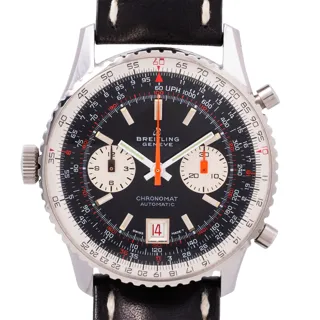 Breitling Chrono-Matic 8808 Stainless steel Black