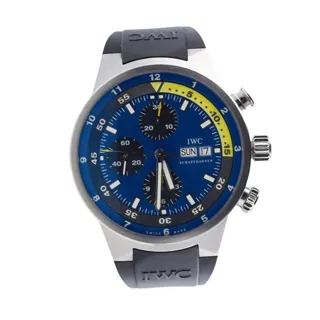 IWC Aquatimer Chronograph IW378203 Stainless steel Blue