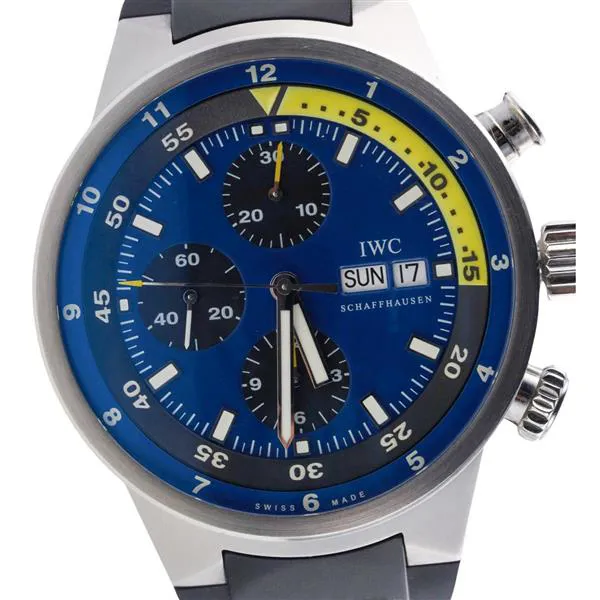 IWC Aquatimer Chronograph IW378203 44mm Stainless steel Blue 1