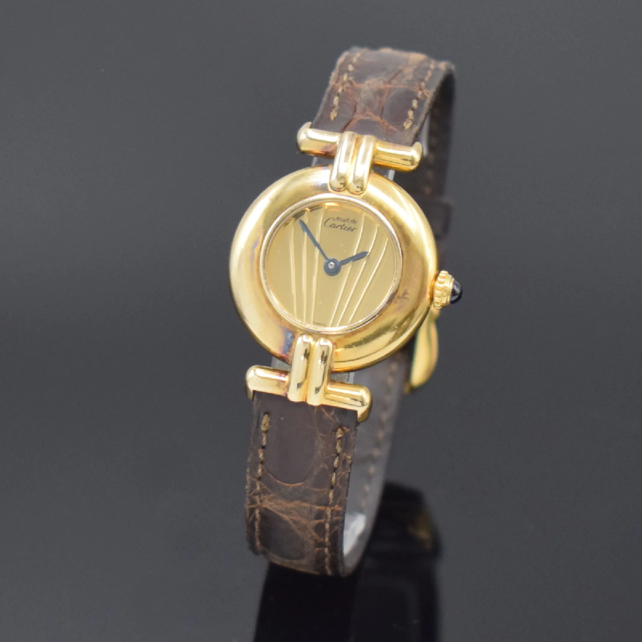 Cartier 590002 24mm Silver and gold-plated Gilt