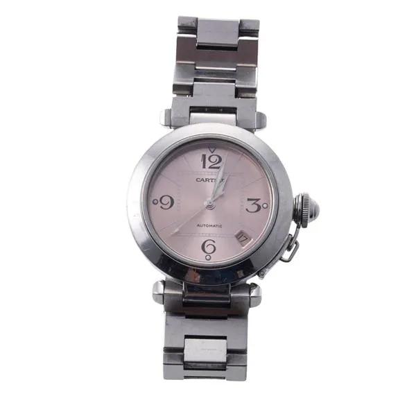Cartier Pasha 2324 36mm Stainless steel Rose