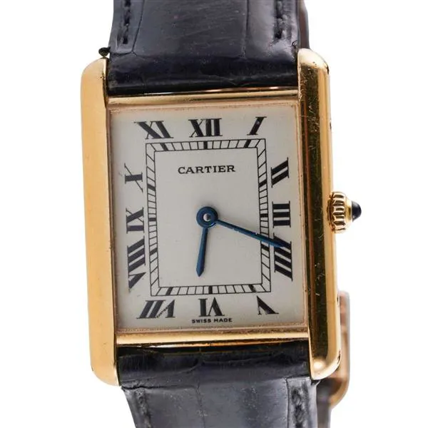 Cartier Tank Louis Cartier 1140 22mm Yellow gold White 2