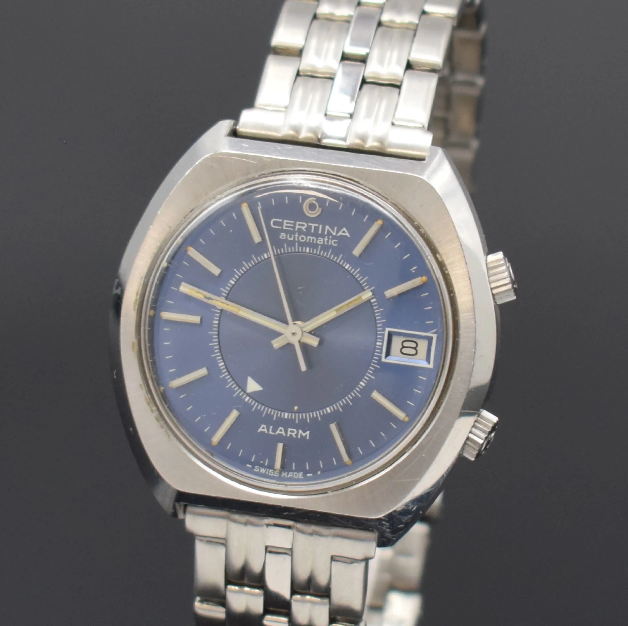 Certina 40mm Stainless steel Blue 1