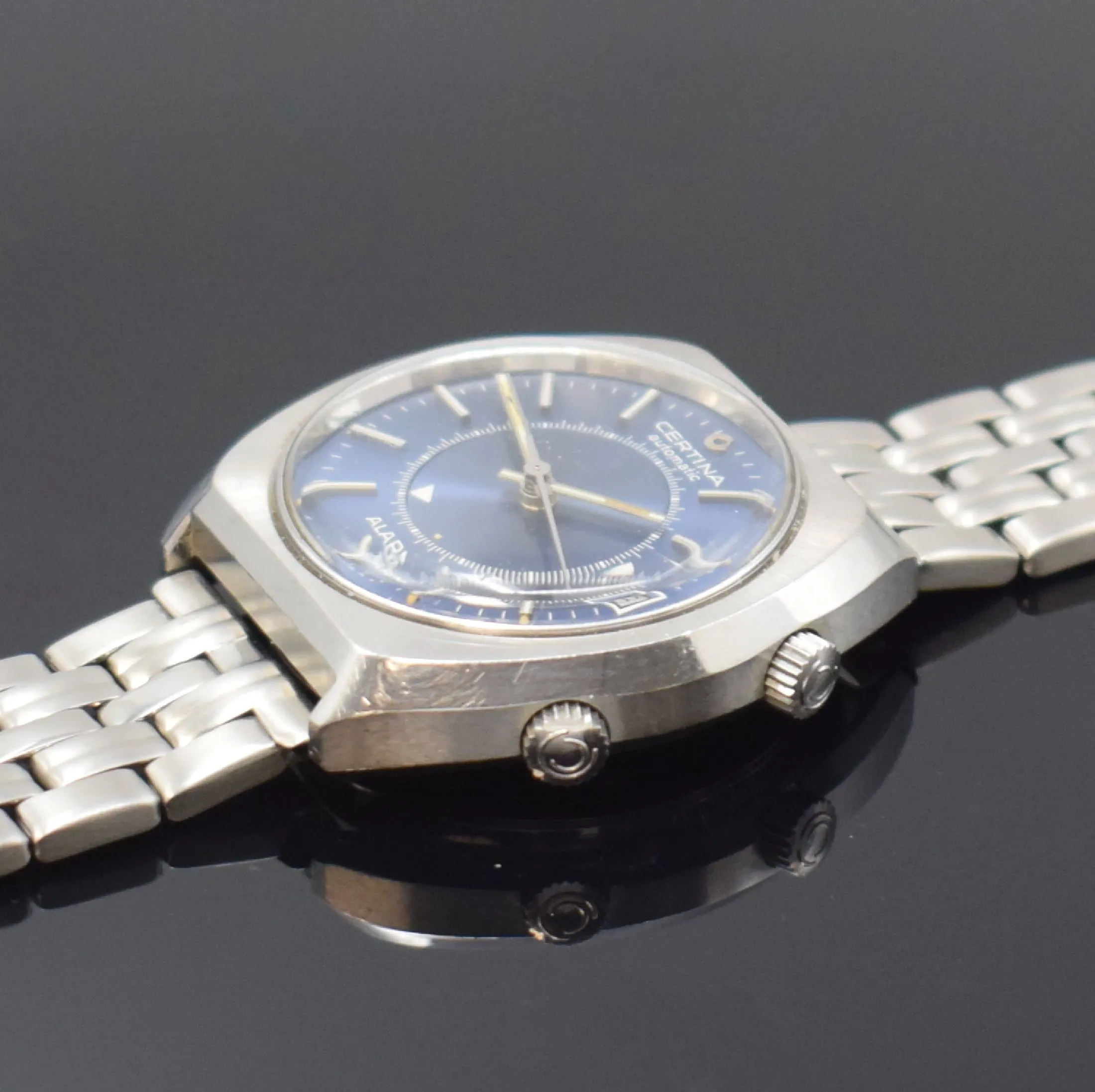 Certina 40mm Stainless steel Blue 3