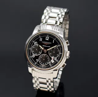 Longines Saint-Imier L2.752.4 Stainless steel Black