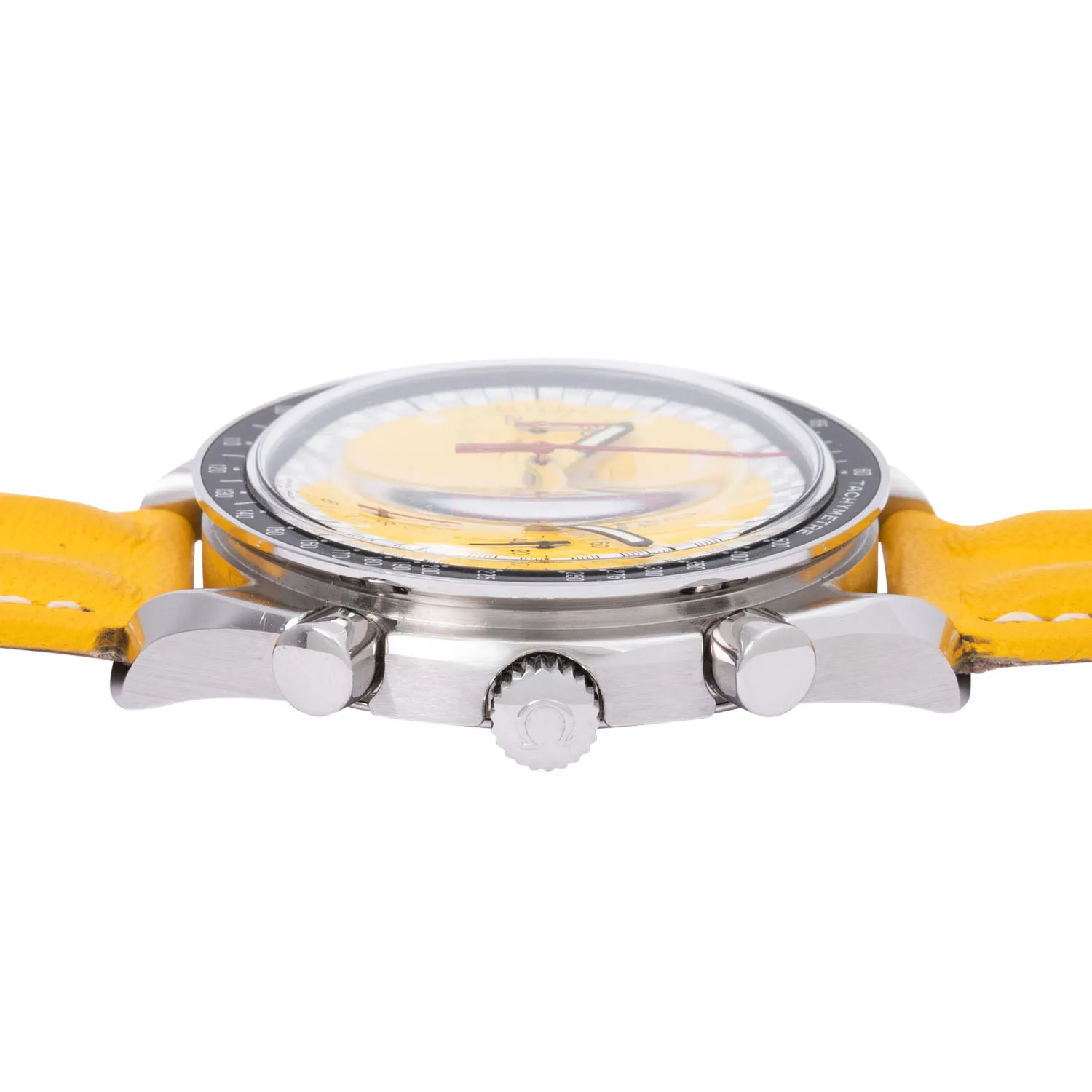 Omega Speedmaster Reduced 3510.12.00 39mm Stainless steel Yellow 2