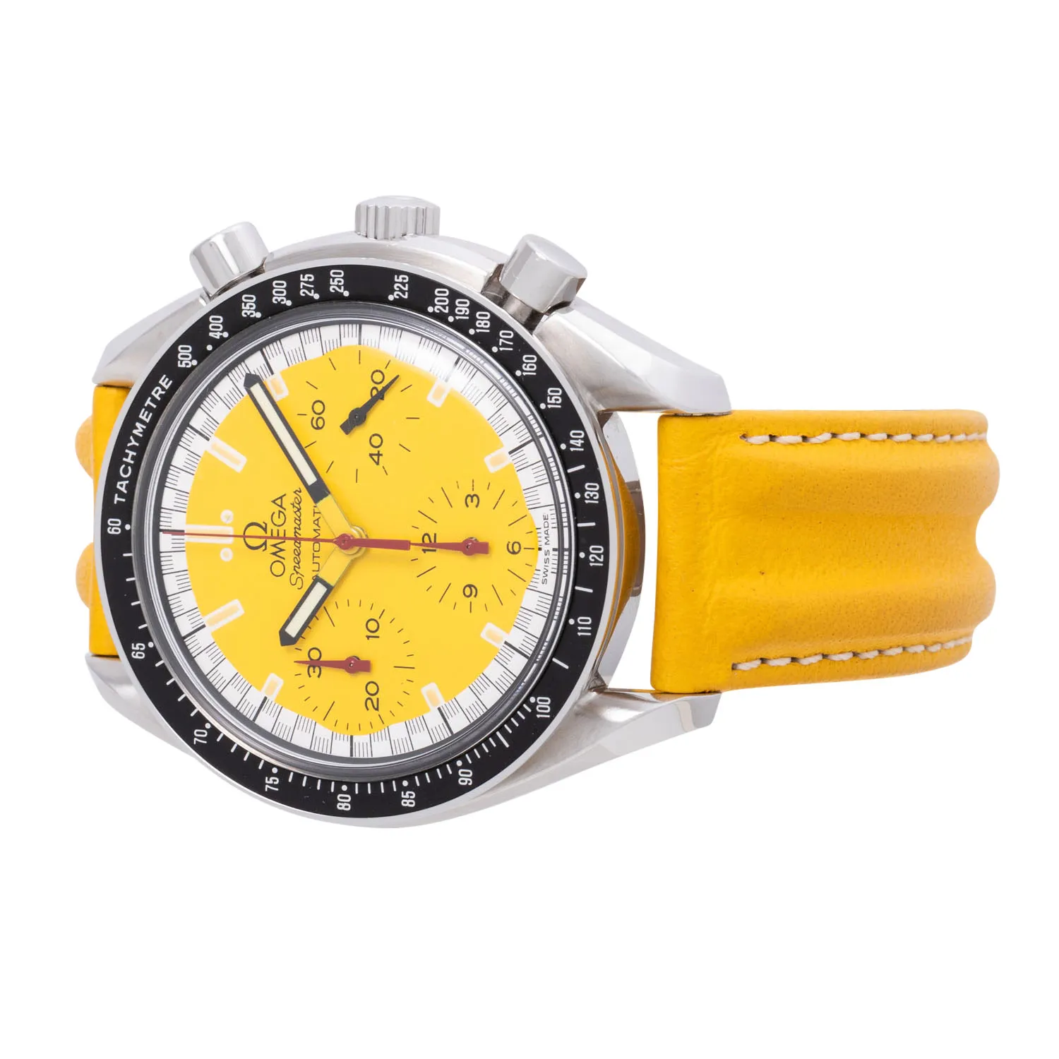 Omega Speedmaster Reduced 3510.12.00 39mm Stainless steel Yellow 5