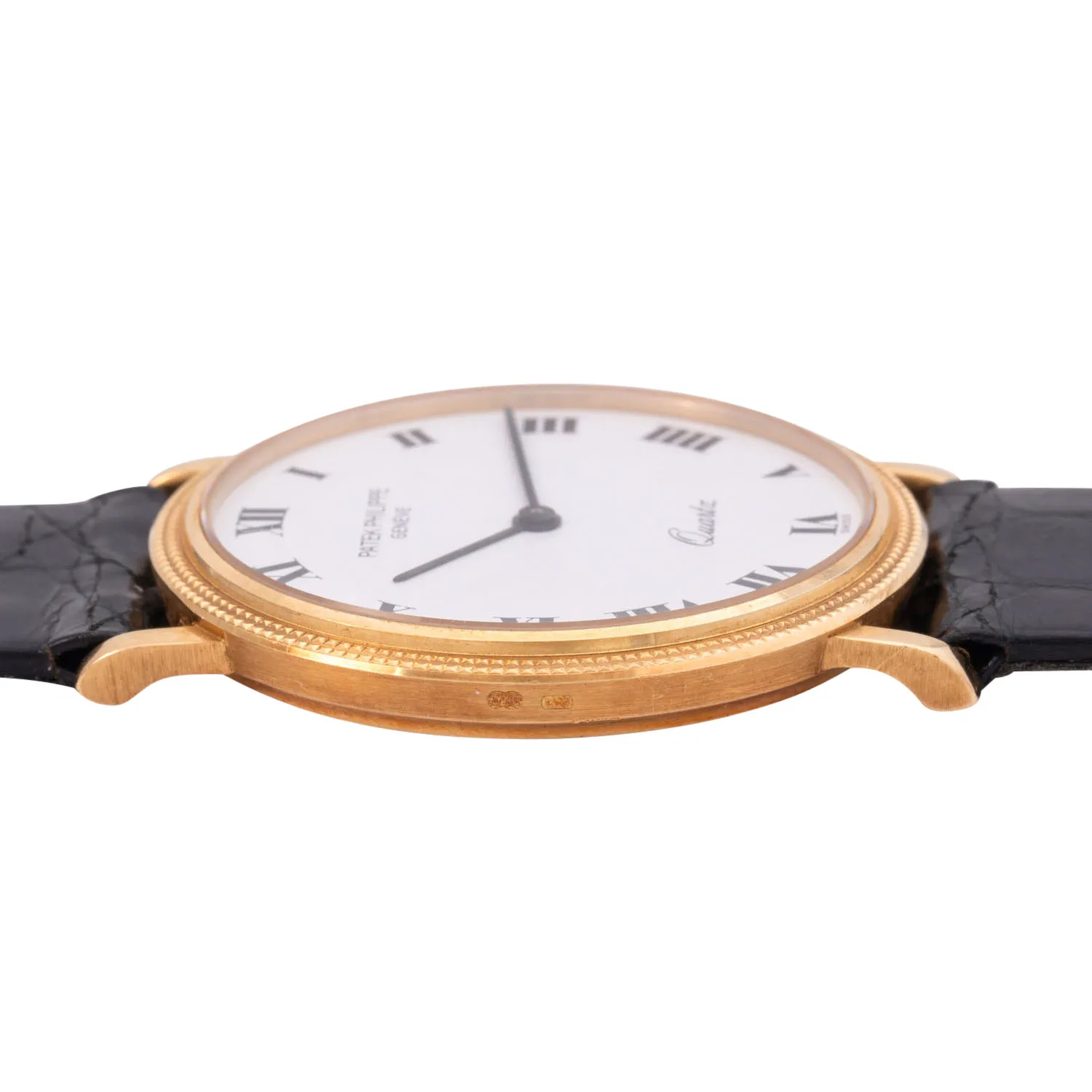 Patek Philippe Calatrava 3744 33mm Yellow gold White 4