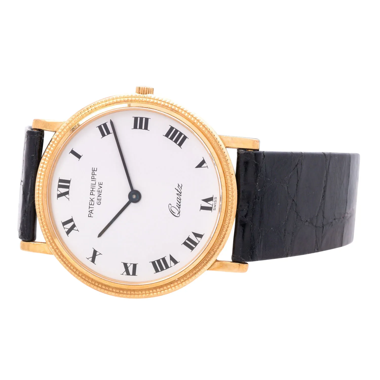 Patek Philippe Calatrava 3744 33mm Yellow gold White 5