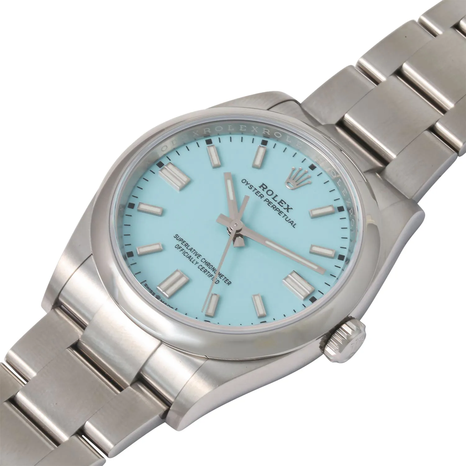 Rolex Oyster Perpetual 126000-0006 36mm Oystersteel Blue 4