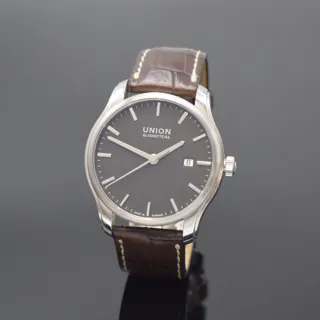 Union Glashütte Viro Date D001.407A Stainless steel Gray