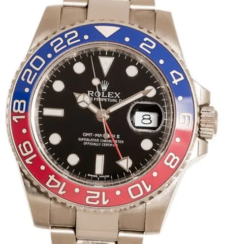 Rolex GMT-Master II 116719BLRO 40mm White gold Black