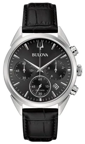 Bulova Precisionist 96B371 42mm Stainless steel Black