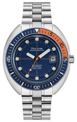 Bulova Archive 96B321 44mm Stainless steel Blue