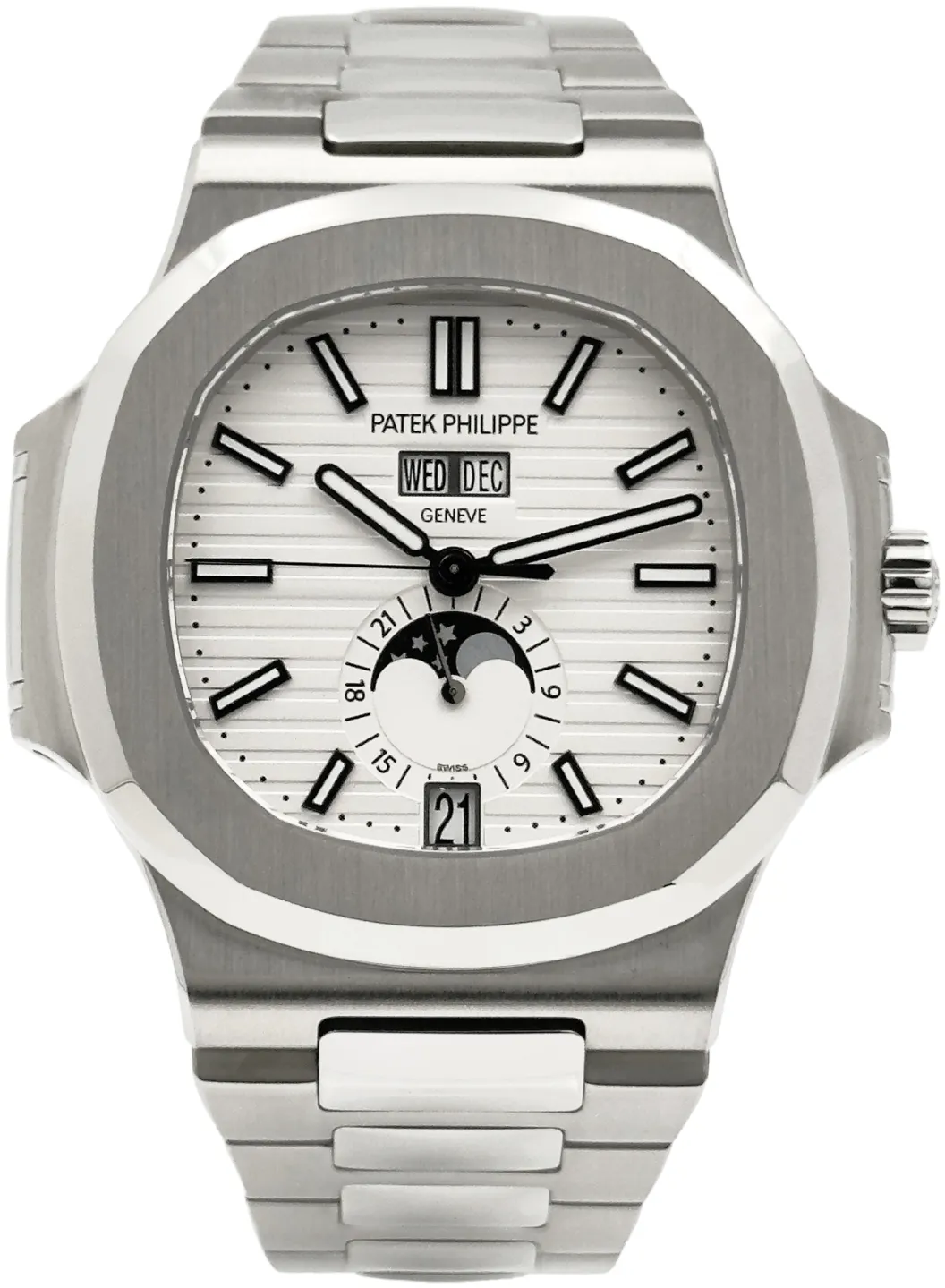 Patek Philippe Nautilus 5726/1A-010 40.5mm Stainless steel White