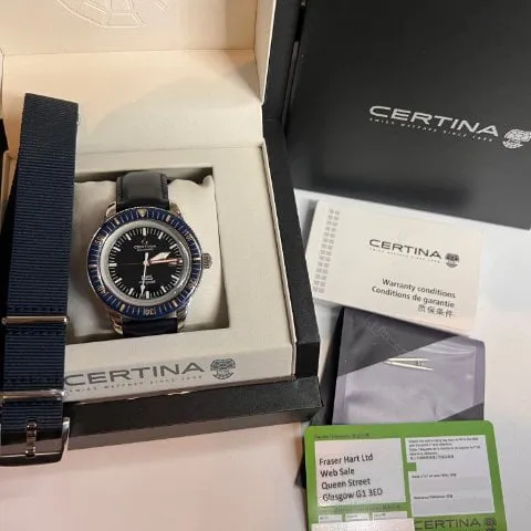 Certina Heritage Collection C036.407.18.040.00 43mm Stainless steel Blue