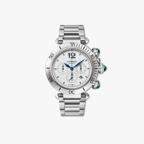 Cartier Pasha de Cartier WSPA0018 41mm Steel Silver