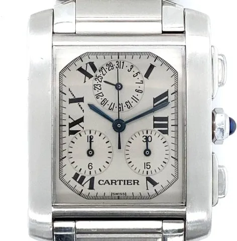 Cartier Cougar 2303 28mm Stainless steel White