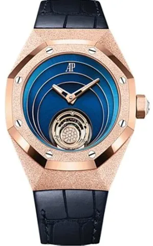 Audemars Piguet Royal Oak Concept Tourbillon 26630OR.GG.D326CR.01 38.5mm Rose gold Blue