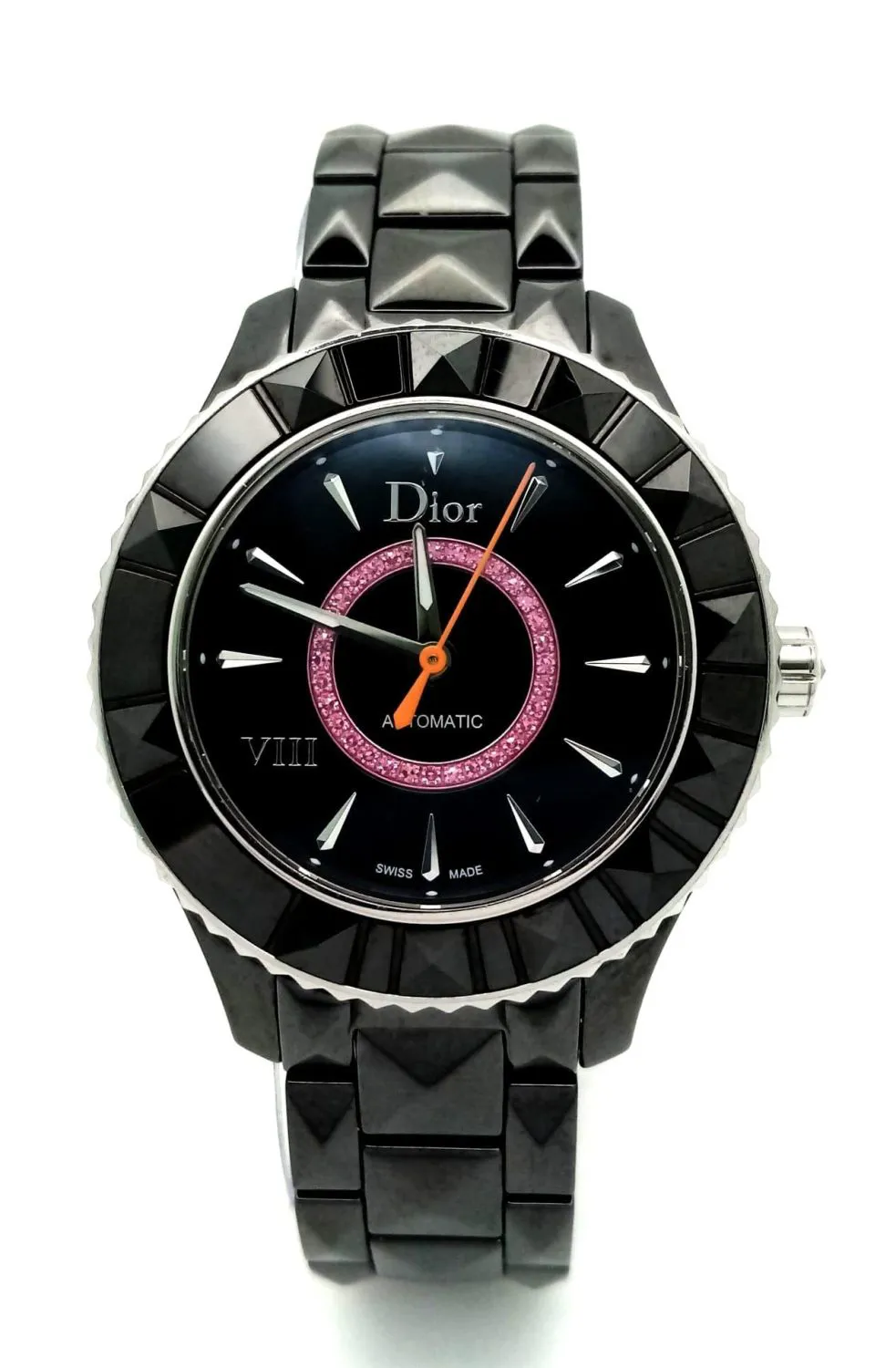 Dior VIII 08645 34mm Ceramic Black