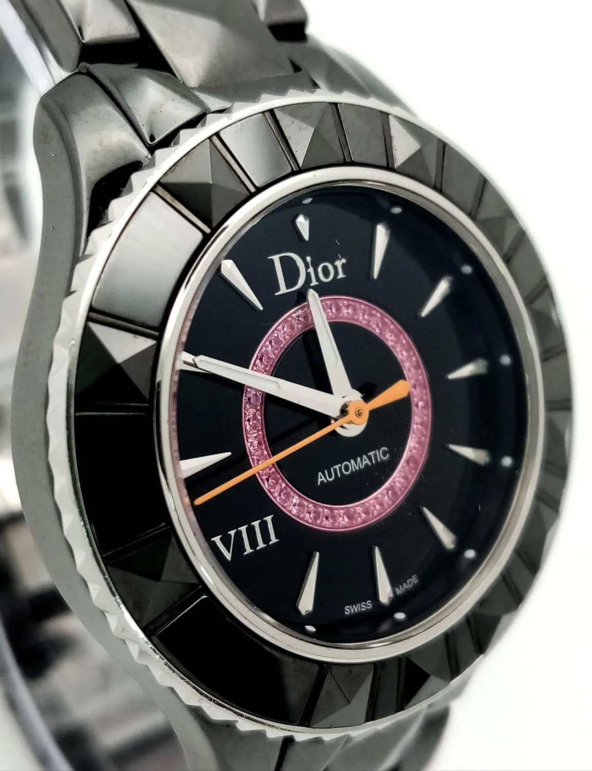 Dior VIII 08645 34mm Ceramic Black 2