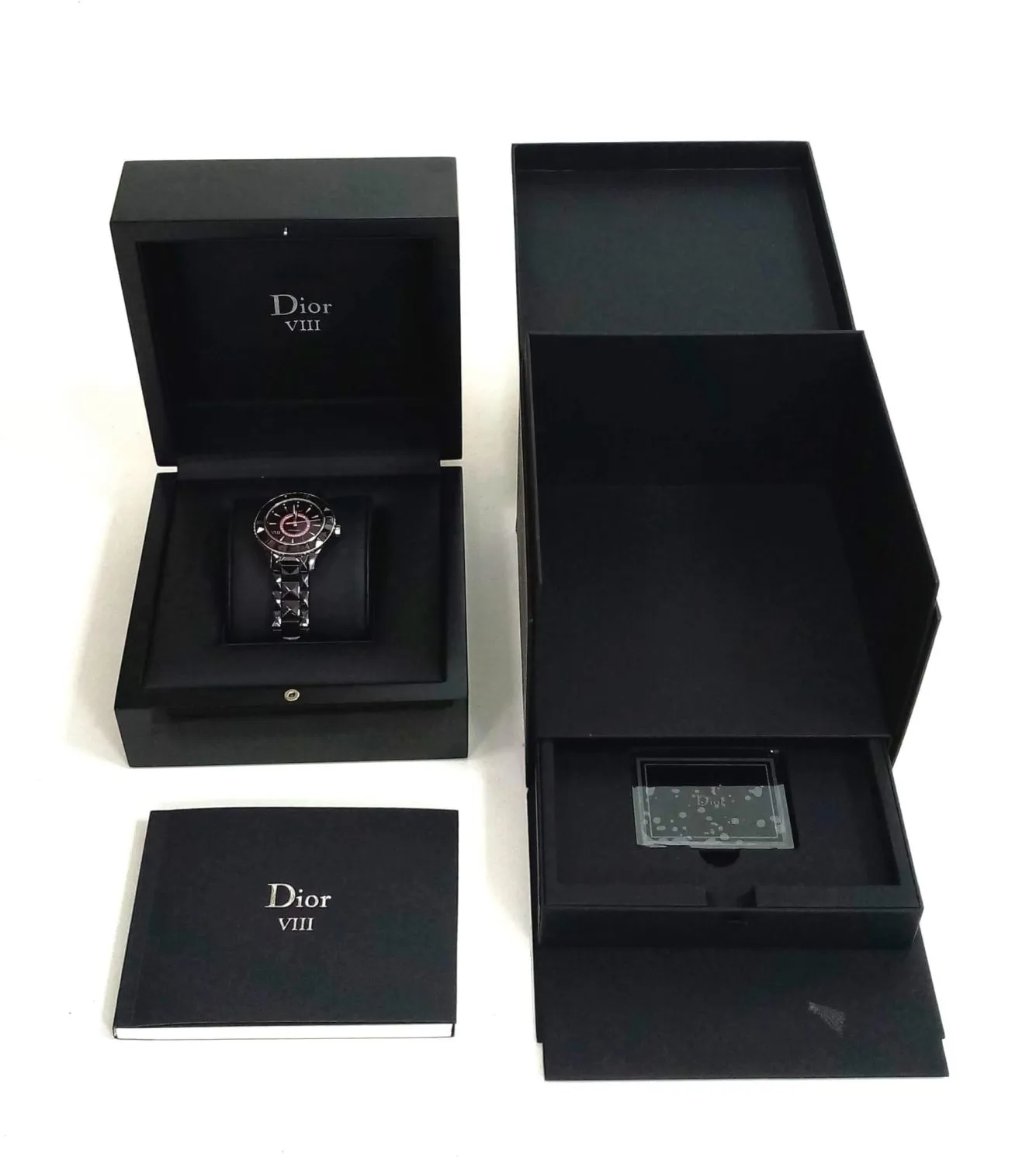 Dior VIII 08645 34mm Ceramic Black 6