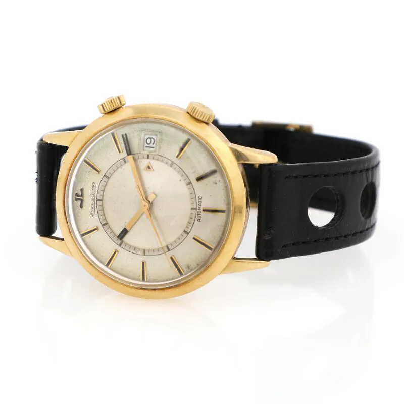 Jaeger-LeCoultre Memovox 855 37mm Gold-plated White 1