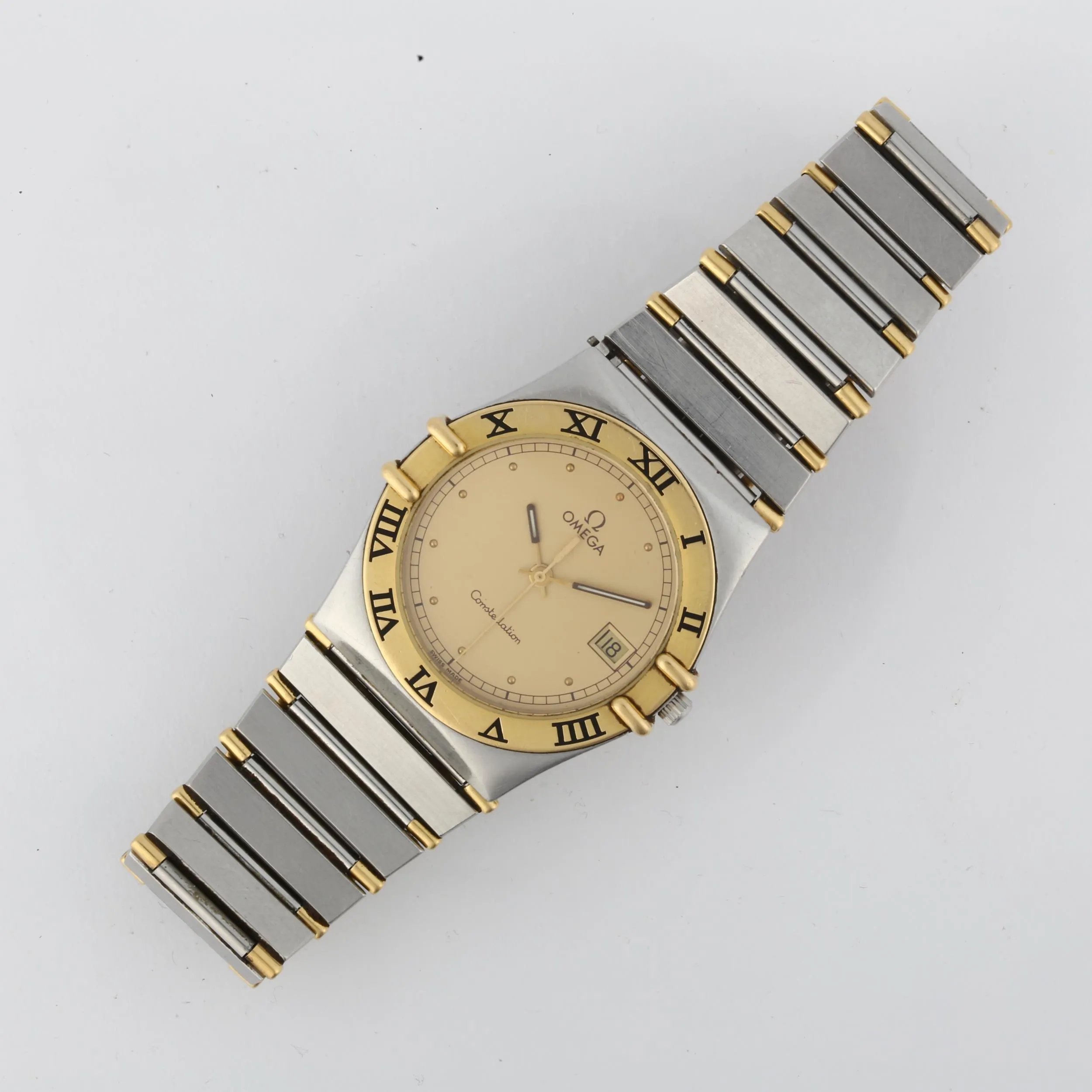 Omega Constellation 396.1070 33mm Yellow gold and stainless steel Champagne 1