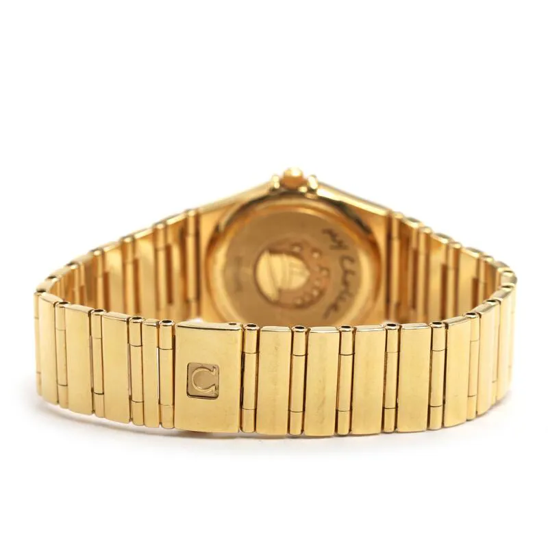 Omega Constellation 25mm Yellow gold and Diamond Mother-of-pearl 4