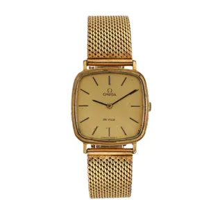 Omega De Ville 111.0118 Gold-plated Golden