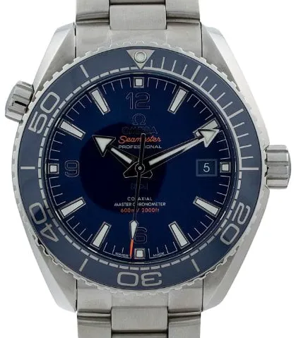 Omega Seamaster Planet Ocean 215.30.44.21.03.001 43.5mm Stainless steel Blue