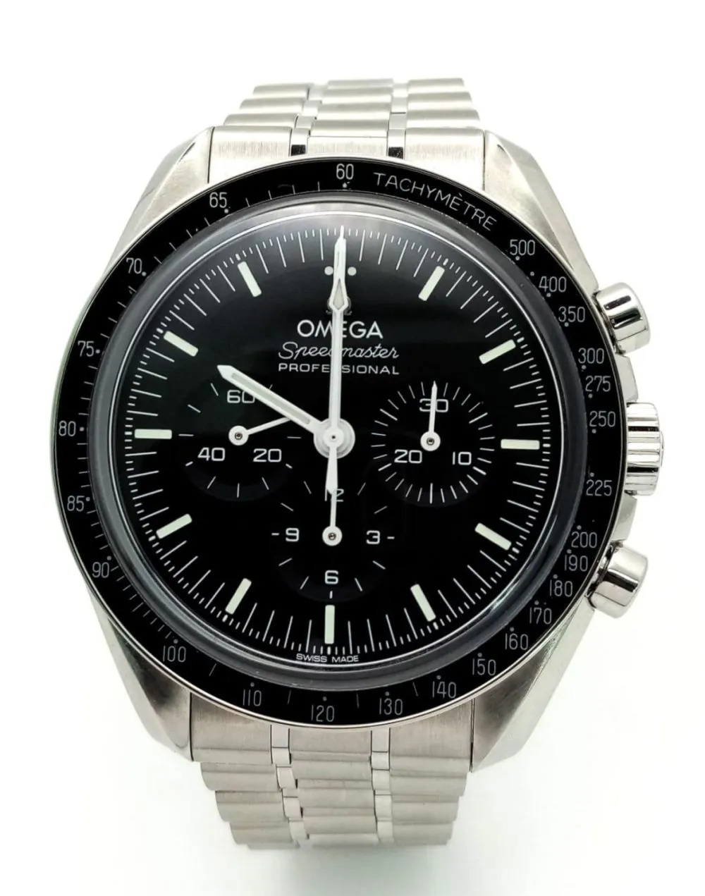 Omega Speedmaster Moon watch 11134 42mm Stainless steel Black