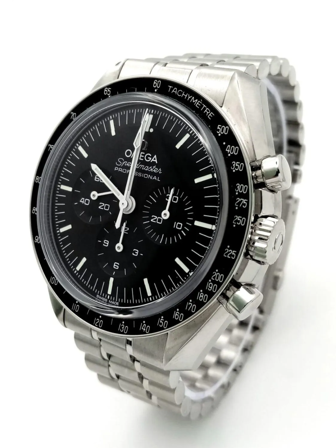 Omega Speedmaster Moon watch 11134 42mm Stainless steel Black 1