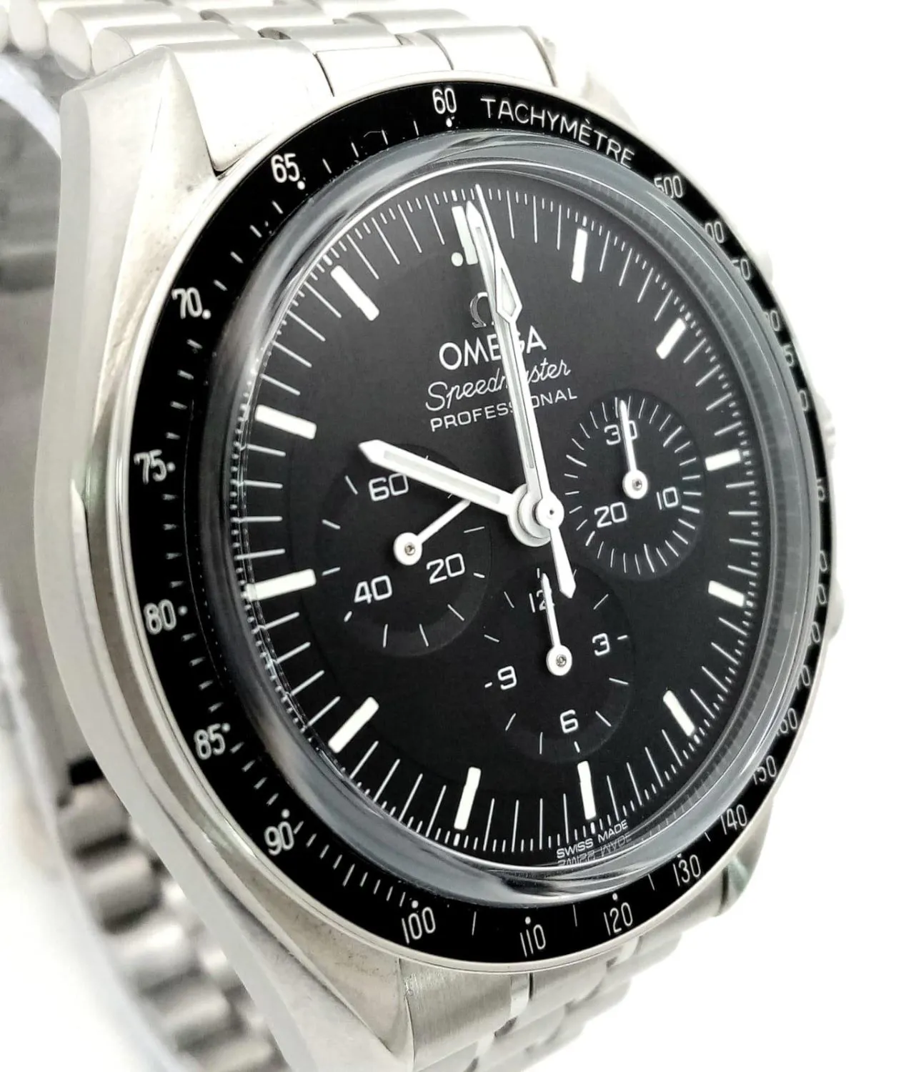 Omega Speedmaster Moon watch 11134 42mm Stainless steel Black 2