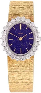 Piaget 9338 N66 Yellow gold Blue