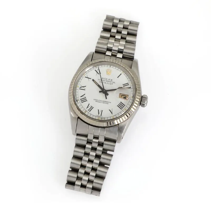 Rolex Datejust 36 16014 36mm Stainless steel White